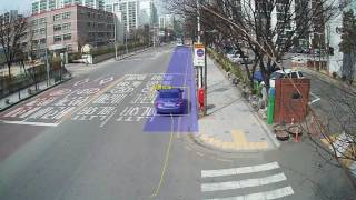 Illegal parking detection using AI driven video analytics from VCA Technology [upl. by Llejk]