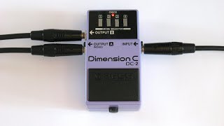 BOSS DC2 Dimension C Demo [upl. by Haodnanehs706]