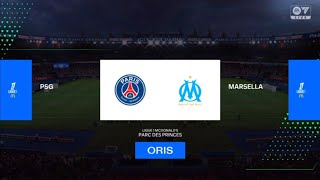 FC 25 PSG vs Marsella  Ligue 1  Gameplay PS4 Español Latino  HD [upl. by Male]