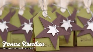 VERPACKUNG  Ferrero Küsschen Verpackung  Weihnachten [upl. by Ociral774]