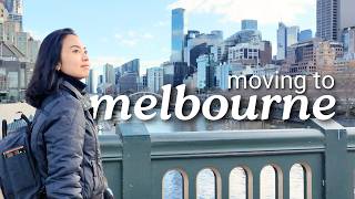 Moving to melbourne vlog 🇦🇺  visa for australia apartment hunting job search exploring the city [upl. by Anny]