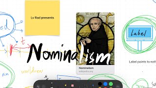 Lecture on Nominalism [upl. by Ahsienod]