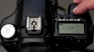 Canon 50D  Setting up the metering mode [upl. by Ahselat]