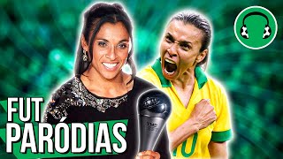 ♫ MARTA A RAINHA DO FUTEBOL  Paródia Ouvi Dizer  Melim [upl. by Stig]