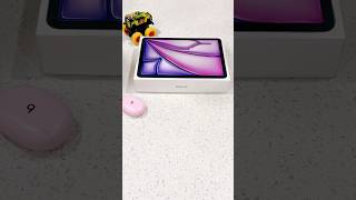 New IPAD AIR M2 2024 Purple unboxing apple ipad technology trendingshorts [upl. by Suiradel135]