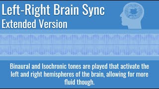 Hemi Sync Extended  Increase flowstate  Theta Binaural and Isochronic Beats  Frequency Tuning [upl. by Monsour]