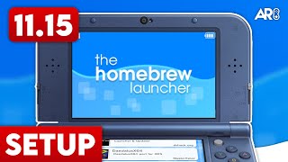 OUTDATED How to Homebrew Your Nintendo 3DS 1115 [upl. by Nahbois]