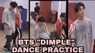 DIMPLE DANCE PRACTICE BTS 바탄소년단  Jungkook FOCUS [upl. by Kessel]