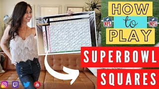 How To Play Super Bowl Squares For Your Next Football Party [upl. by Analad737]