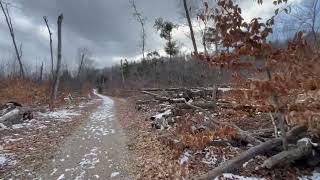 Hike to Manitou Passage Lookout Shipwreck Coast ghost haunted hiking [upl. by Ayekel]