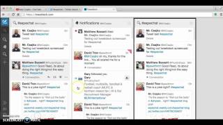 espechat tutorial on Tweetdeckcom [upl. by Ludwigg]