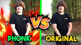 One Two Buckle My Shoe Phonk Version Vs Original  Side by Side Comparison [upl. by Frierson]