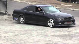 D20 дрифт 2012  Тойрог 1 УБИ7700 Toyota Chaser [upl. by Matta119]