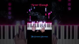 The Greatest Showman  Never Enough Piano Cover NeverEnough PianellaPianoShorts [upl. by Wescott816]