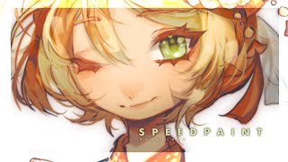 💛🍏 speedpaint ✦ art speedpaint [upl. by Ahsetra]