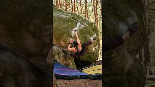 Fontainebleau Biodegradable 7b sports nature climbing fontainebleau bouldering workout [upl. by Helse]