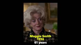 Maggie Smith Through The Years evolution thenandnow [upl. by Tareyn]