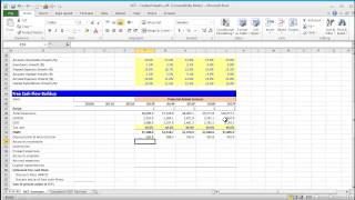 Financial Modeling Quick Lesson Building a Discounted Cash Flow DCF Model  Part 1 [upl. by Ellicott]