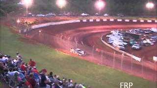 138 MPH qualifying lap at Rome SpeedwayRome Ga 61514 [upl. by Ellenuahs]