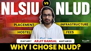 CLAT amp AILET 2024 Topper Discover Why Arjit Chose NLU Delhi Over NLSIU Bangalore Complete Details [upl. by Nnylamme]