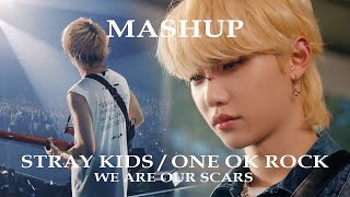 WE ARE OUR SCARS  SKZ  ONE OK ROCK MASHUP [upl. by Aleahpar400]