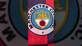 Watch as we restore a classic Manchester City shirt football classicfootballshirts footballjersey [upl. by Brathwaite898]