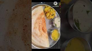 South Indian Popular Breakfast Dosa 😱 shorts ytshorts breakfast [upl. by Suirada]