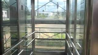 Tepper hydraulic glass elevator at Emden central station [upl. by Jacquelyn]