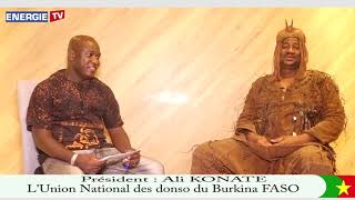 Émission sur Donso yah Grand B VS Karamoko Ali Konaté Président Lunion national de Donso du B faso [upl. by Schiro16]