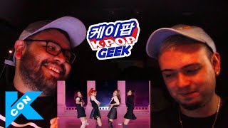 BLACKPINK  마지막처럼 AS IF ITS YOUR LAST MV ON OUR WAY TO KCON NY REACTION [upl. by Akinak812]