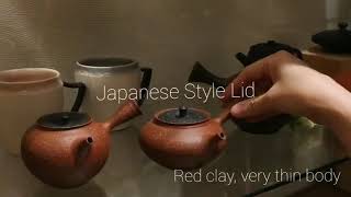 Beautiful Japanese Tokoname Kyusu Teapot Master Yokei Mizuno amp Shunen Mano SHIHA TEAPOT 常滑焼茶壺急須 [upl. by Yretsym]