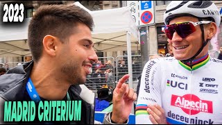 🚀 MATHIEU VAN DER POEL VUELA en el MADRID CRITERIUM 2023 [upl. by Mehsah]