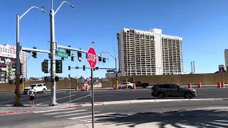 Las Vegas update Tropicana hotel demolition stage short video 2024💥 [upl. by Mcbride284]