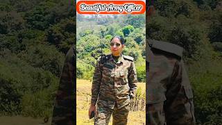 Lieutenant Deepti Rana  first Woman territorial Army Officers army indianarmy armylover acc [upl. by Temirf]