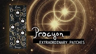 Extraordinary Patches with Procyon Stereo Morphing Filter by Glasgow Synth Guild and Eon [upl. by Saretta380]