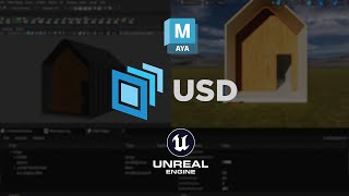 USD Export from Maya 2023 to UE5 [upl. by Lesab534]