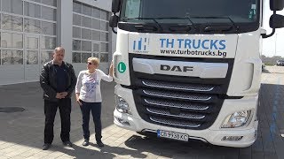 New DAF XF  Test Drive [upl. by Saimerej]