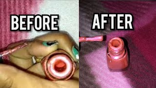 Dry Nail polish hack and trick  how to make dry nail polish work again  simple method in Tamil [upl. by Beniamino601]