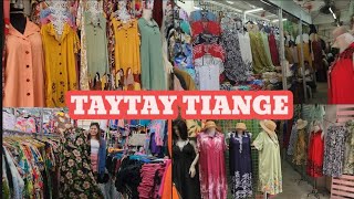 MASSIVE STORE THE CHEAPEST CLOTHING MARKET IN THE PHILIPPINES 🇵🇭 TAYTAY TIANGGE [upl. by Nnaael]