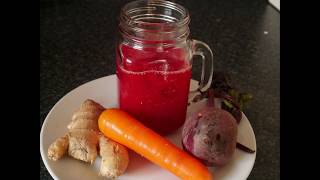 How to make Carrot and Beetroot juice drink [upl. by Giguere]