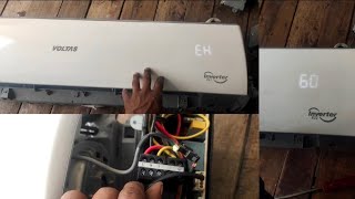 how to solve EH 60 error code in Voltas inverter AC  whay eh 60 error code is showing my ac [upl. by Rodger]