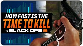 How Fast is the Time to Kill in Black Ops 6  Basic Early Analysis amp Comparison [upl. by Ramgad889]