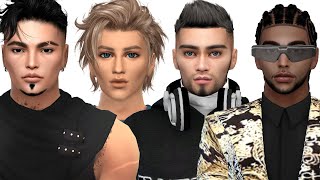 MALE SIMS DUMP 23  SIMS 4 CAS  CC Folder and Sim Download [upl. by Ellehs]