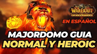 GUIA EN ESPAÑOL MAJORDOMO STAGHELM HEROIC Y NORAML  FIRELANDS  WOW CATACLYSM CLASSIC [upl. by Eilrahs]