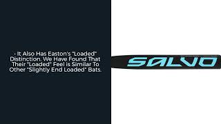 Review Easton Salvo Series Dual Stamp Slow Pitch Softball Bats [upl. by Annazus]