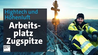 Lawinensprenger und TragseilPrüfer Die Crew auf der Zugspitze  Abendschau Reportage  BR24 [upl. by Aleehs]