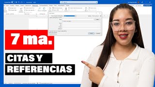 Como hacer citas y Referencias Según NORMAS APA 7ma Edición Séptima [upl. by Norene]