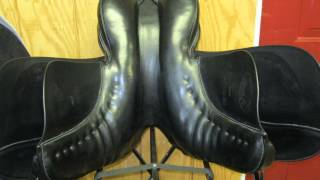 Passier Relevant Used Dressage Saddle 18quot MW 19078l [upl. by Eidnim272]