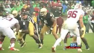 Manti Teo named Heisman Finalist [upl. by Nyrhtakyram]