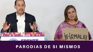 MARKO CORTES EL INFILTRADO DE MORENA QUE SE CAMBIE EL NOMBRE XOCHITL MAYNEZ CRECE [upl. by Merari]